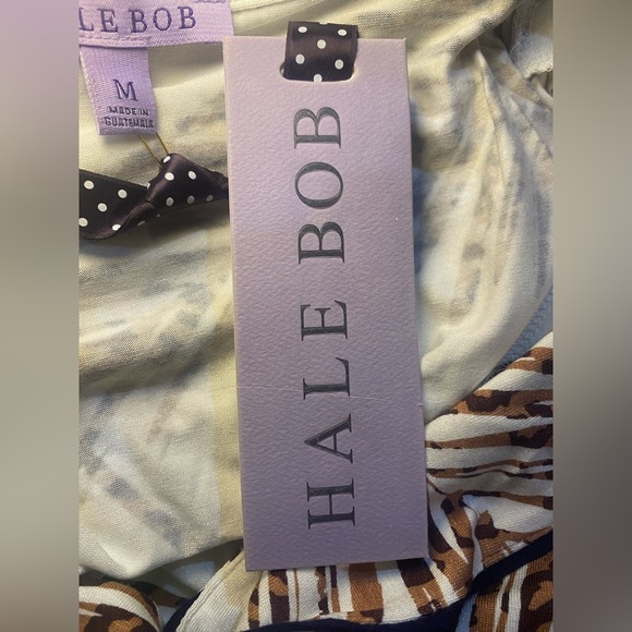 NWT Hale Bob Women’s 2 Piece Pajama Set with Tropical Print - Picture 6 of 6